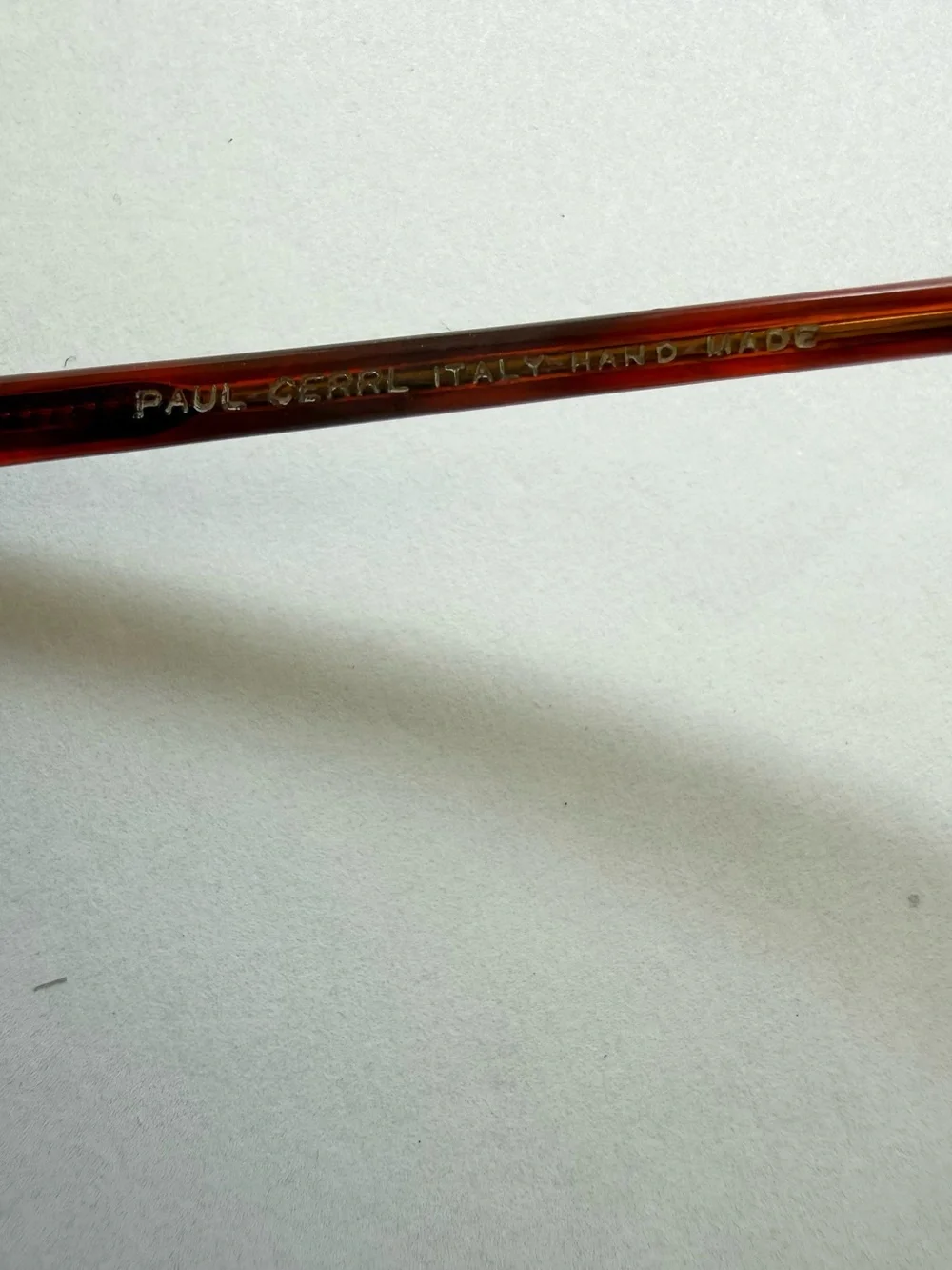 Vintage Italy Handmade Tortoise Shell Glasses Frames PC 2313